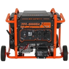 Электрогенератор бензиновый Carver PPG-8000ЕM, 6.5 кВт, 74 дБ, 89 кг