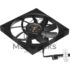 Вентилятор для корпуса DEEPCOOL FT12 SLIM черный, 120 мм, 1850 об/мин, 25.6 дБ, 4 pin