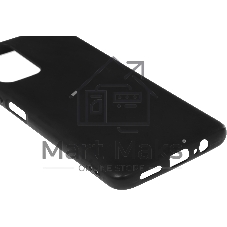 Чехол (клип-кейс) BORASCO Silicone Case, для Xiaomi Poco M4 Pro, черный (матовый) 70106