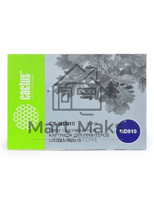 Картридж матричный Cactus CS-MD910 черный (4 мм, 0.2 м, 220 000 знаков) для Citizen MD-910