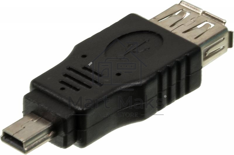 Переходник USB2.0 Ningbo mini USB (m)/USB A (f)