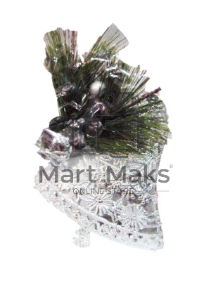 Подвеска Колокольчик, новогодняя, 10см.N3-36/69E