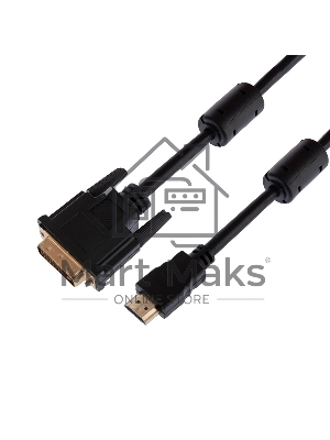 Кабель Rexant (17-6305) ШнурHDMI - DVI-Dgold3Мс фильтрами