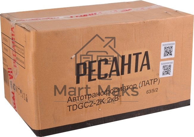 Автотрансформатор (ЛАТР) TDGC2-2К2kVA Ресанта