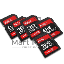 Флеш карта SDHC 8Gb Netac P600 NT02P600STN-008G-R