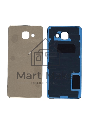 Задняя крышка для Samsung A510 Galaxy A5 (2016) золотая