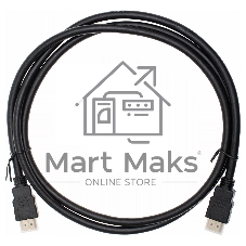 Кабель аудио-видео Cactus CS-HDMI.1.4-1.5 HDMI (m)/HDMI (m) 1.5м. позолоченные контакты черный