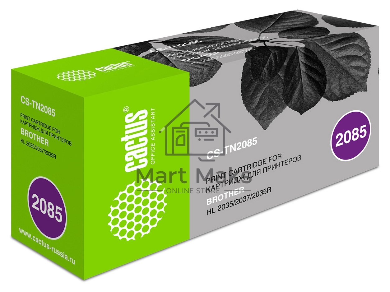 Картридж лазерный Cactus CS-TN2085 черный (1500 стр.) для Brother HL-2035R