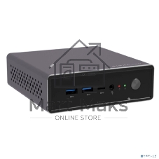 Мини ПК Digma Pro Minimax U1 i3 1215U (1.2) 16Gb SSD512Gb UHDG Windows 11 Pro GbitEth WiFi BT 60W темно-серый/черный (DPP3-ADXW03)