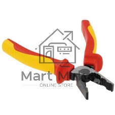Плоскогубцы Deli DL512007 диэлектрические комбинированные, 180 мм, сталь Cr-V, сертификат VDE для работ под напряжением до 1000 В