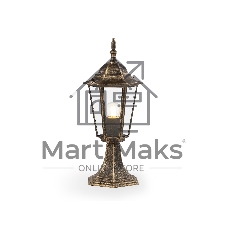Светильник Ambrella light ST2025 GD/BK/CL золото/черный/прозрачный IP54 E27 max 40W D150*400