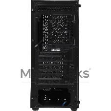 Компьютерный корпус Accord 3312 черный без БП ATX 2xUSB2.0 1xUSB3.0 audio bott PSU
