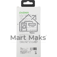 Кабель Digma DG-USBA-С-2M-27W USB (m)-USB Type-C (m) 2м черный