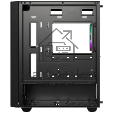 Корпус Case ID-Cooling WARE 300 ARGB Black mATX/win TG/ 4 fans/ Type C/ CPU 160mm/ GPU 320mm/ no PSU