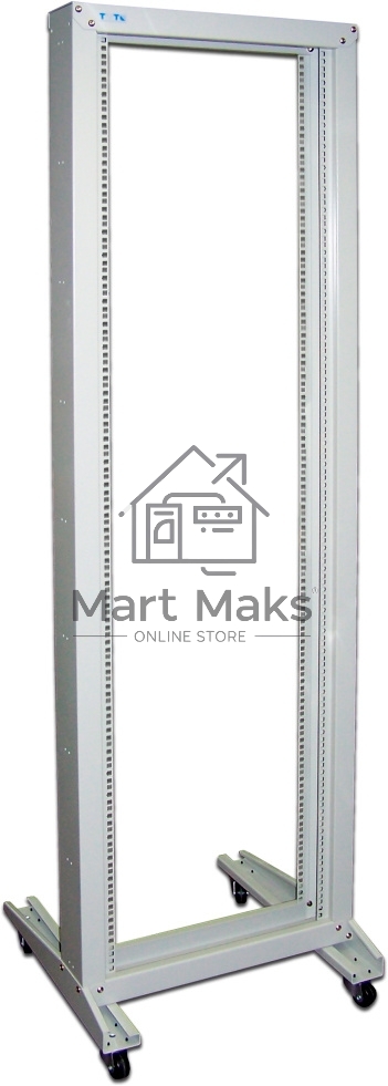 Стойка однорамная Lanmaster TWT-RACK1-42U 42U 600ммX600мм 150кг серый