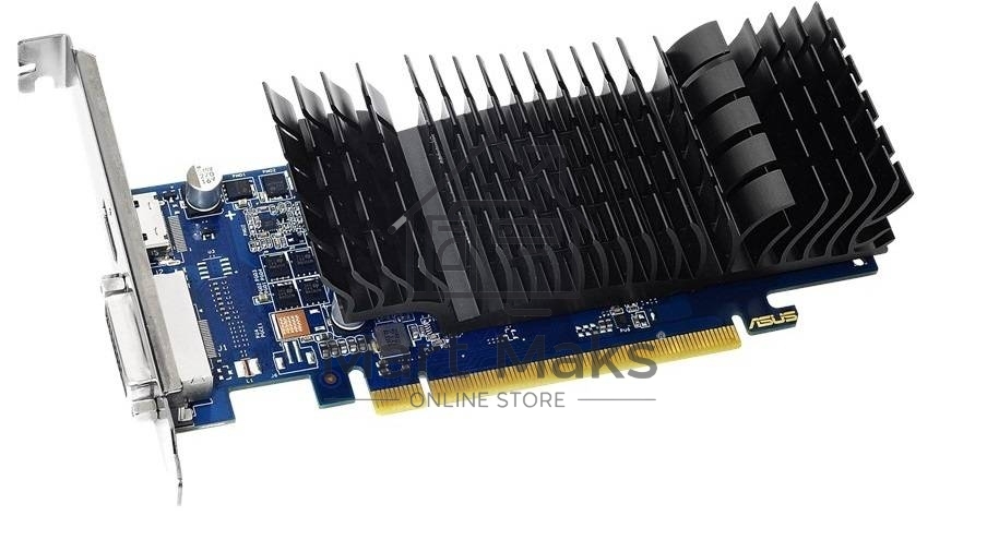 Видеокарта ASUS NVIDIA GT1030-SL-2G-BRK GT 1030 2048Mb 64 GDDR5 1228/6008 DVIx1 HDMIx1 HDCP Ret low profile
