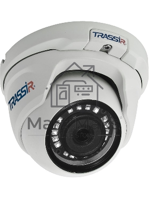 Камера видеонаблюдения IP Trassir TR-D2S5-noPoE v2 3.6-3.6мм цв. корп.:белый