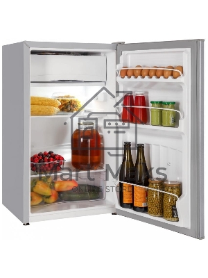 Холодильник Nordfrost NR 403 S серебристый однокамерный 100/11 л морозилка сверху
