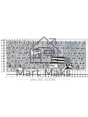 Клавиатура для ноутбука Fujitsu Siemens Amilo M6450 M6450G черная