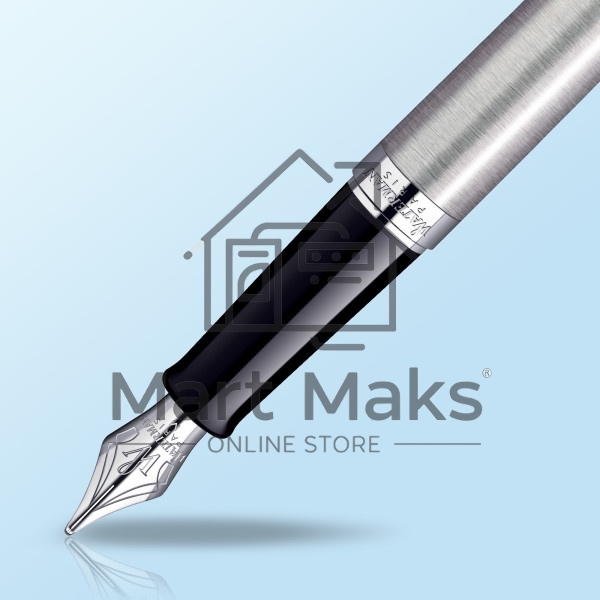Ручка перьевая Waterman Hemisphere (CWS0920410) Steel CT F сталь нержавеющая, подарочная коробка