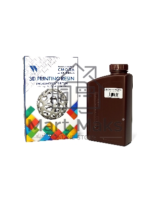 Фотополимерная смола NVPrint высокой детализации 14K Red Wax Resine для 3D печати 1 кг (бут)