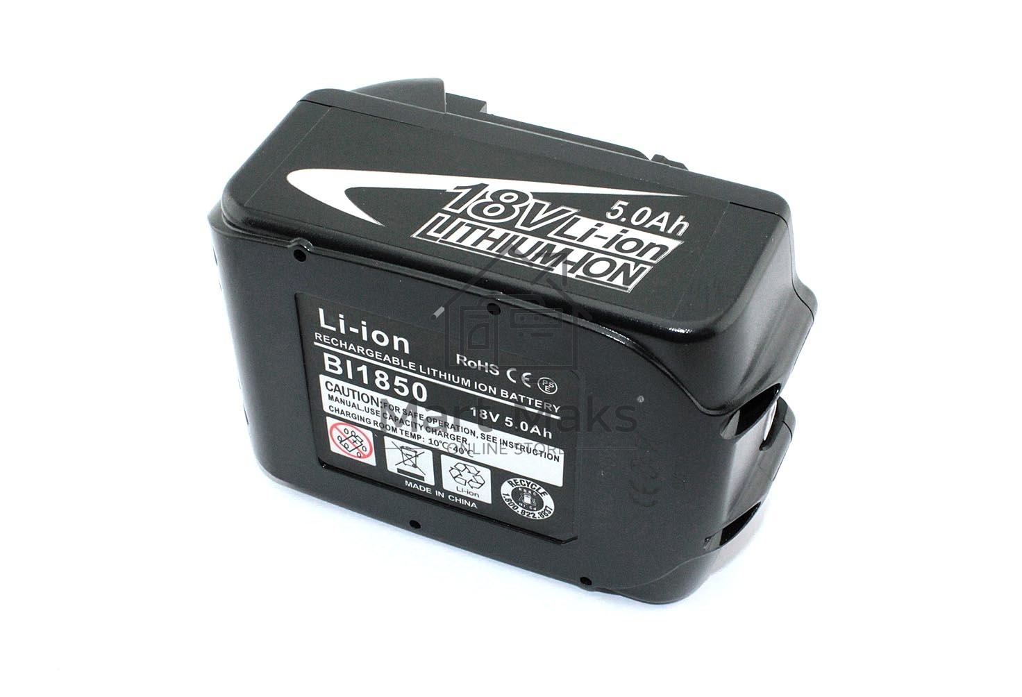Аккумулятор для Makita 18 В LXT BL1850B (632f15-1) 18V 5000mAh
