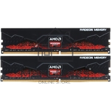 Оперативная память AMD Radeon R7, DDR4, 16GB (1x16GB), 2400MHz, CL16, DIMM