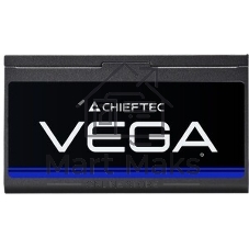 Блок питания Chieftec Vega M PPG-850-C (ATX 3.1, 850W, 80 PLUS GOLD, Active PFC, 135мм fan, Gen5 PCIe, Full Cable Management) Retail
