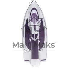 Утюг Delta LUX DL-352 белый с фиолетовым, 2200 Вт, 30 г/мин, 140 г/мин, 300 мл
