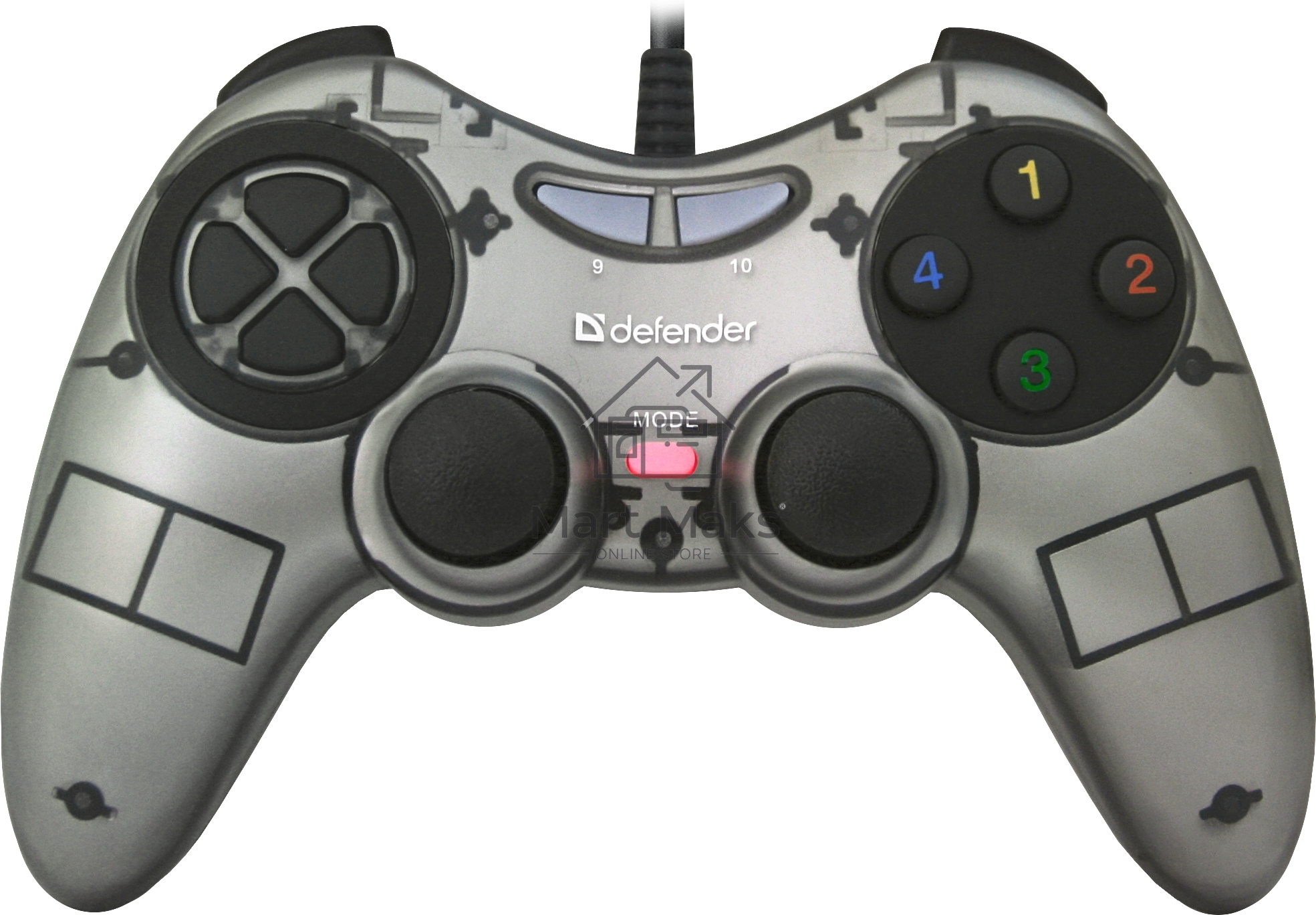 Геймпад Defender Zoom USB Xinput, 10 кнопок, 2 стика