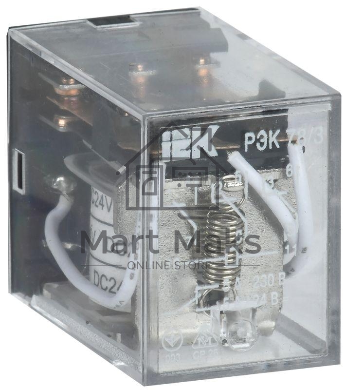 Реле РЭК 78-3 5А 24В DC ИЭК RRP20-3-05-024D