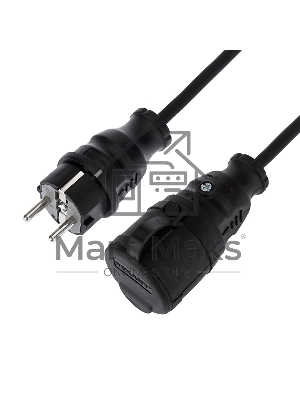 Удлинитель-шнур на рамке Rexant КГ 3х1.5, 10 м, морозостойкий, с/з, 16 А, 3500 Вт, IP44 (Сделано в России)