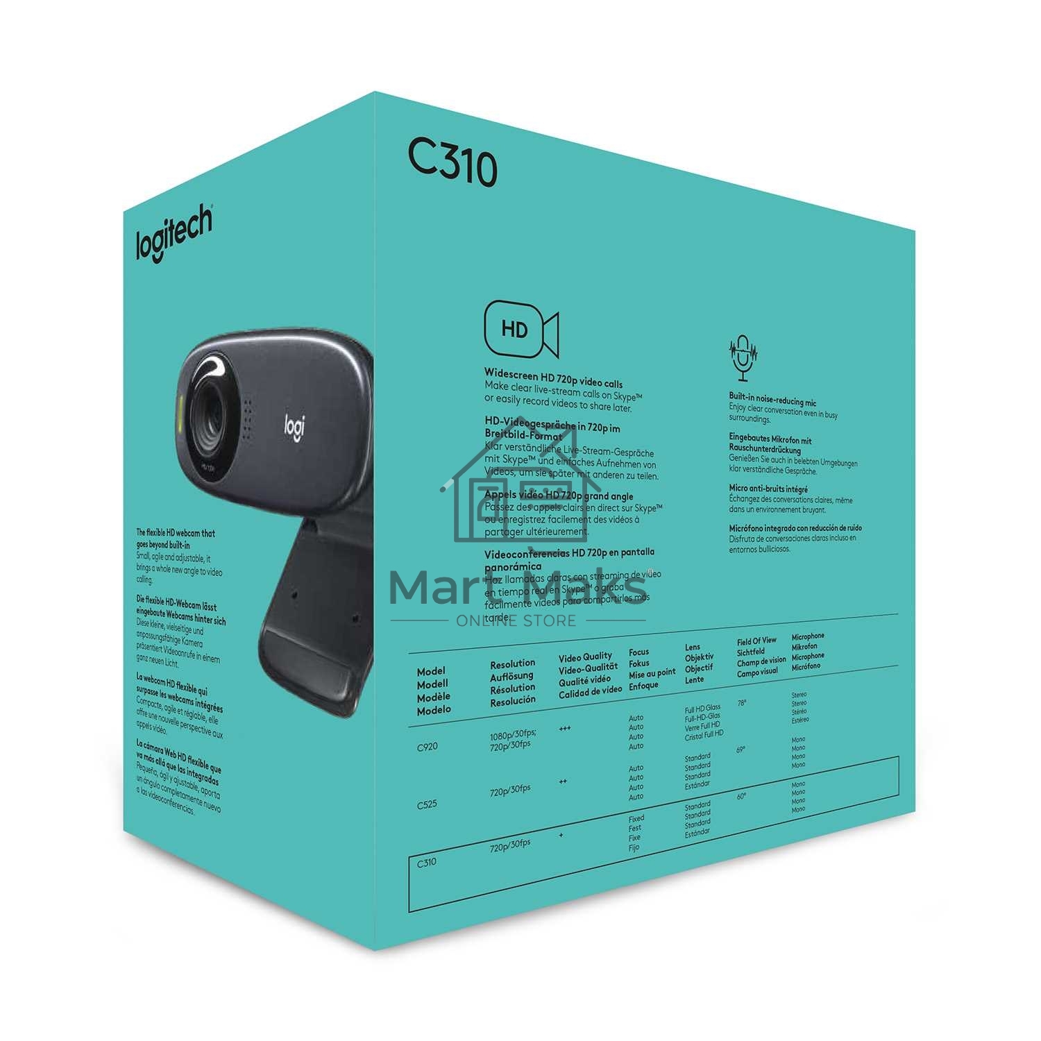 Цифровая камера Logitech HD Webcam C310