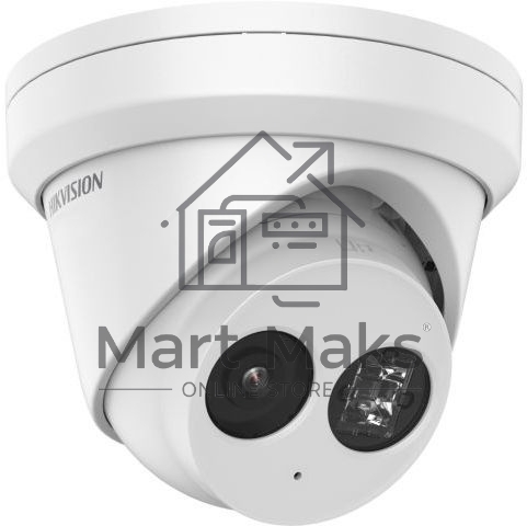 Камера видеонаблюдения IP Hikvision DS-2CD2383G2-IU(2.8mm) 2.8-2.8мм цв. корп.:белый