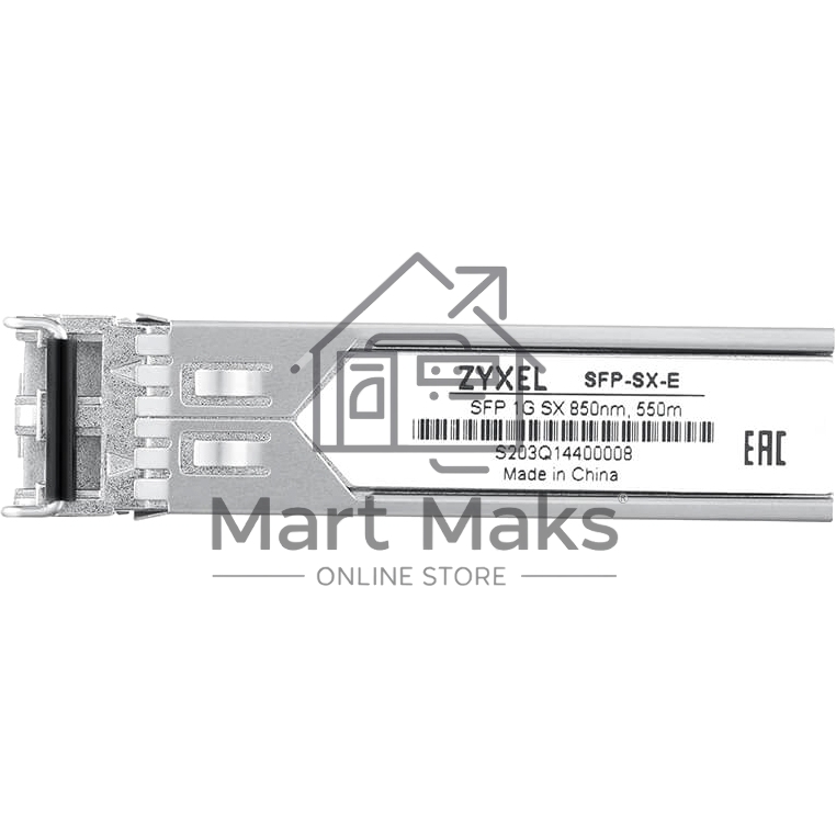 Трансивер Zyxel SFP-SX-E (pack of 10 pcs), multi mode, SFP, LC, 850nm, 550 m