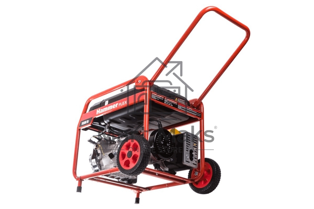 Бензоэлектростанция Hammer Flex GN6000T 5.5КВт 220В 50Гц бак 33л непр.13ч