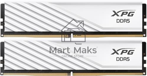 Оперативная память XPG Lancer Blade, DDR5, 32GB (2x16GB), 6400MHz, CL32, DIMM, с радиаторами, белый