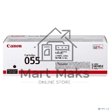 Картридж лазерный Canon 055 BK (3016C002) черный (2300 стр.) для Canon i-SENSYS серий MF740, LBP660