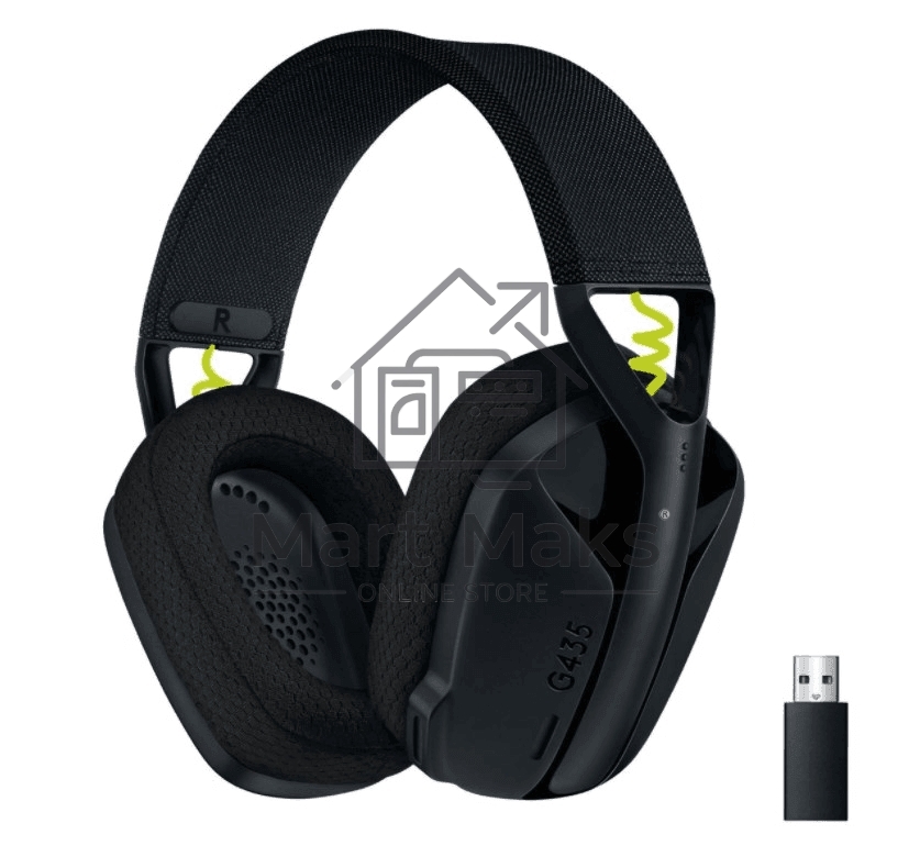 Гарнитура Logitech Headset G435 LIGHTSPEED Wireless Gaming BLACK- Retail