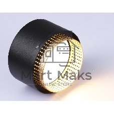 Светильник Ambrella light TN71275 BK/GD черный/золото GX53 max 12W D95*62