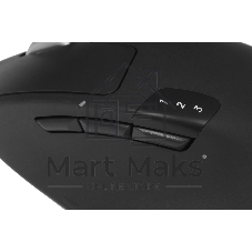 Мышь беспроводная Logitech M720 Triathlon черный, 1000 dpi, радиоканал, Bluetooth, USB, кнопки - 8
