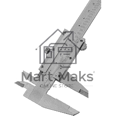 Штангенциркуль Matrix 150 мм цена деления0.02 мм металлический с глубиномером