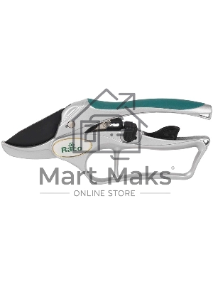 Кусторезы, Секаторы, Сучкорезы Секатор RACO с алюминиевыми рукоятками, храповый механизм, 200мм 4206-53/150C