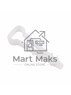 Дюбель-хомут нейлоновый прямоугольный Rexant 5-10 мм, белый, упаковка 100 шт.