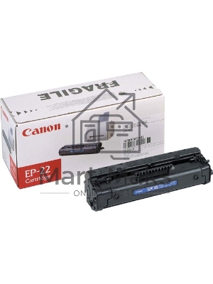 Картридж лазерный Canon EP-22 (1550A003, аналог HP C4092A) черный (2500 стр) для LBP 800/810/1120, HP LJ 1100/1100A/X, LJ 3200