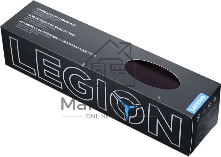Коврик для мыши Lenovo Legion Gaming XL черный 900x300x3мм