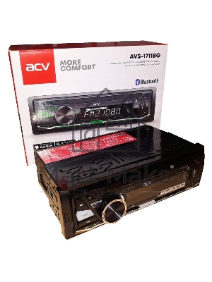 Автомагнитола ACV AVS-1711BG 1DIN 4x45Вт