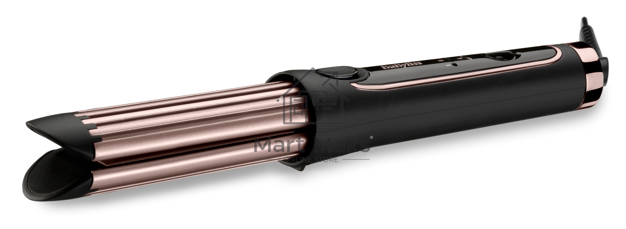 Щипцы Babyliss C112E макс.темп.:200С покрытие:кварц-керамическое черный