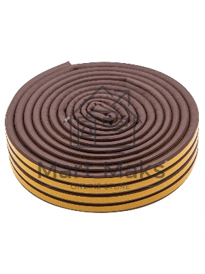 Уплотнитель резиновый, 12 м, профиль 