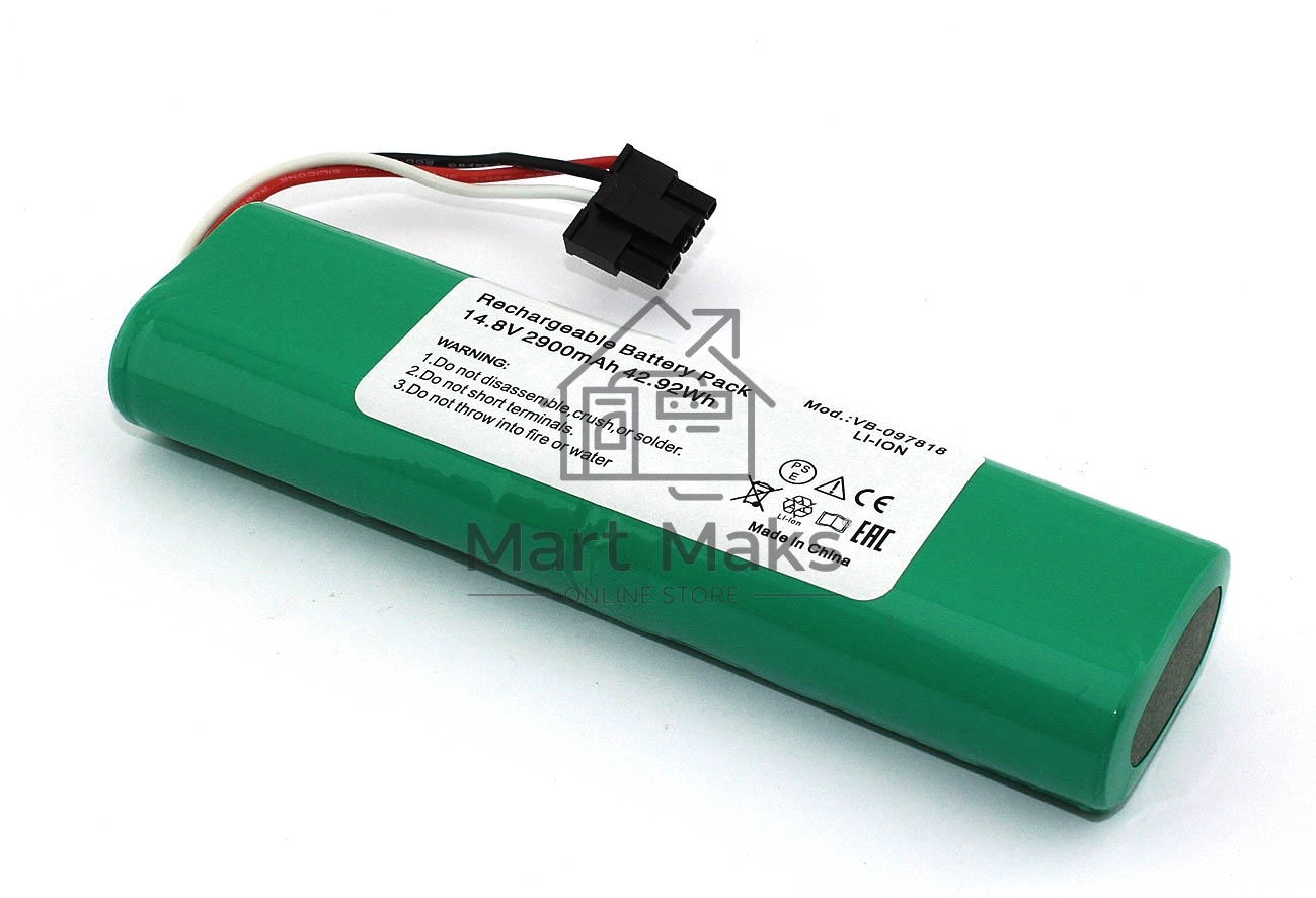 Аккумулятор для Xiaomi Mijia STYJ02YM, Viomi V2, V2 Pro, V3, Mop P 14,8V 2900mah